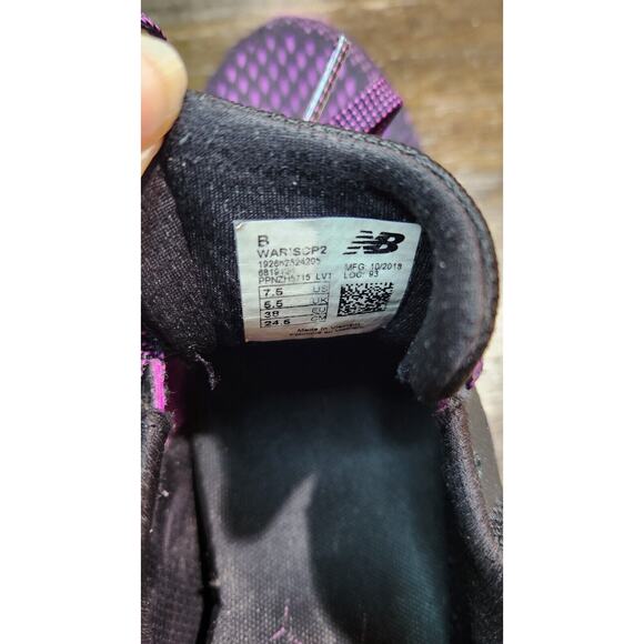New Balance Womens FF Arishi V2 WARISCL2 Purple Running Shoes Sneakers Size 7.5 - Picture 6 of 9